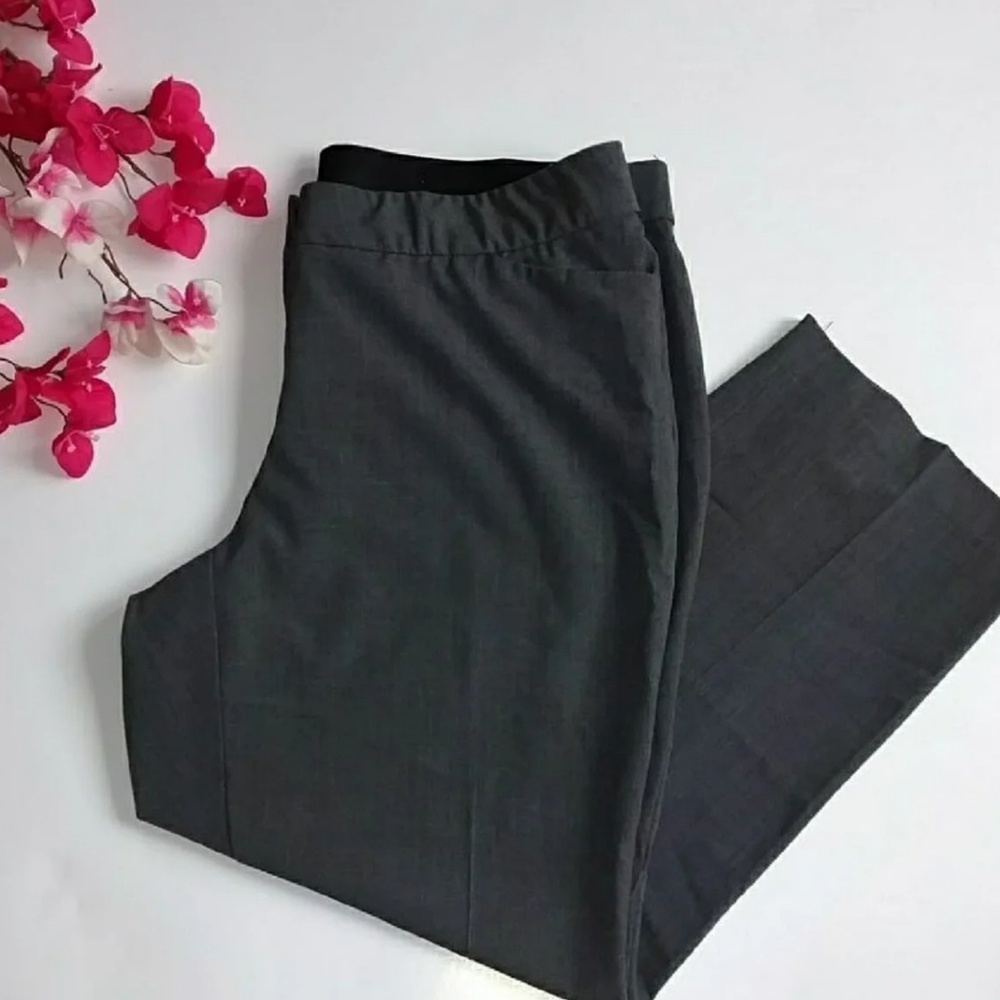 JM Collection Gray Trousers
